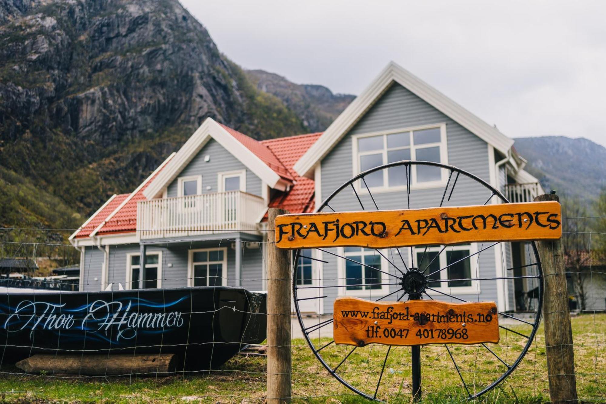 Frafjord Apartments Thor Dirdal Екстер'єр фото